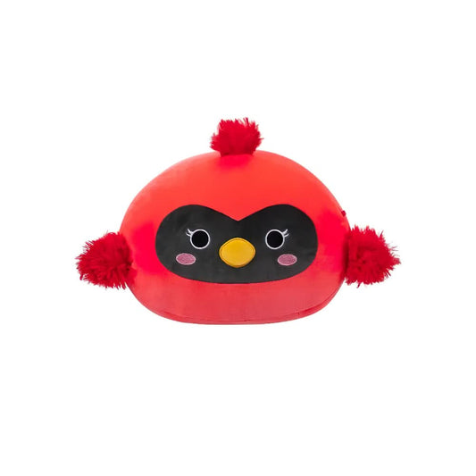 SQUISH Mallows Medium Plush Stackables Cazlan Red Cardinal 12 Inch