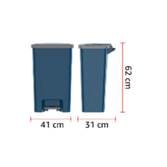 Cosmoplast Step-on Waste Bin with Pedal 44L