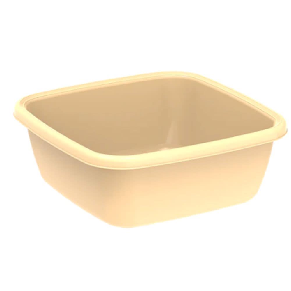 Cosmoplast Square Plastic Basin Tub 12L