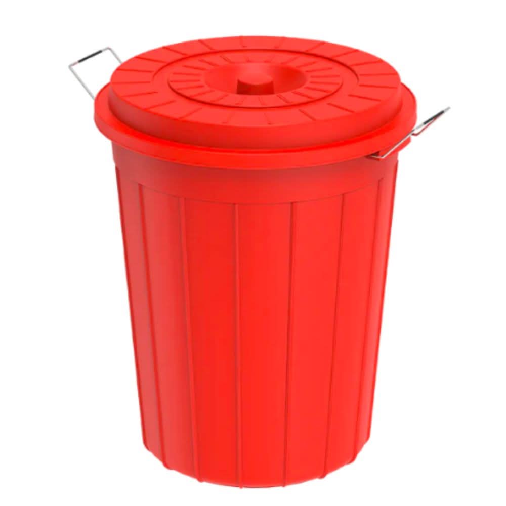 Cosmoplast Round Plastic Drums with Lid 45L
