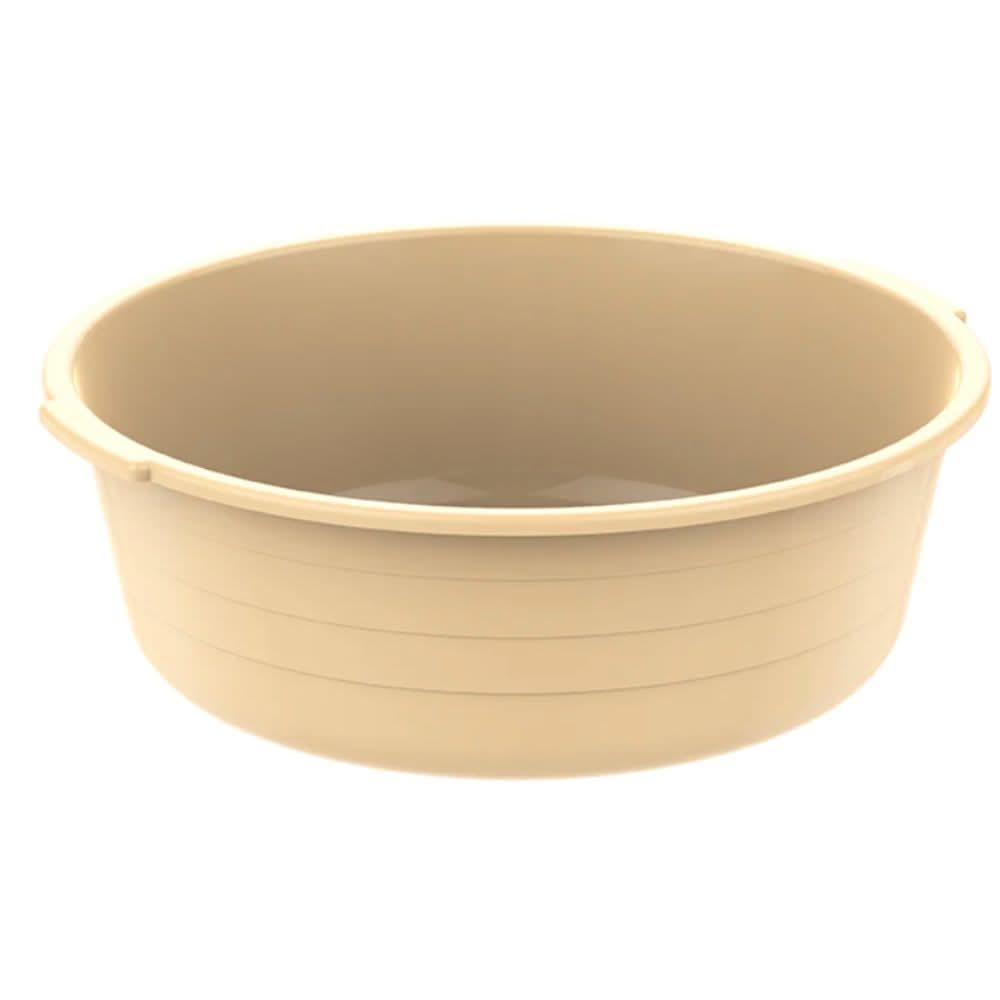 Cosmoplast 24" Round Plastic Basin Tub 34L