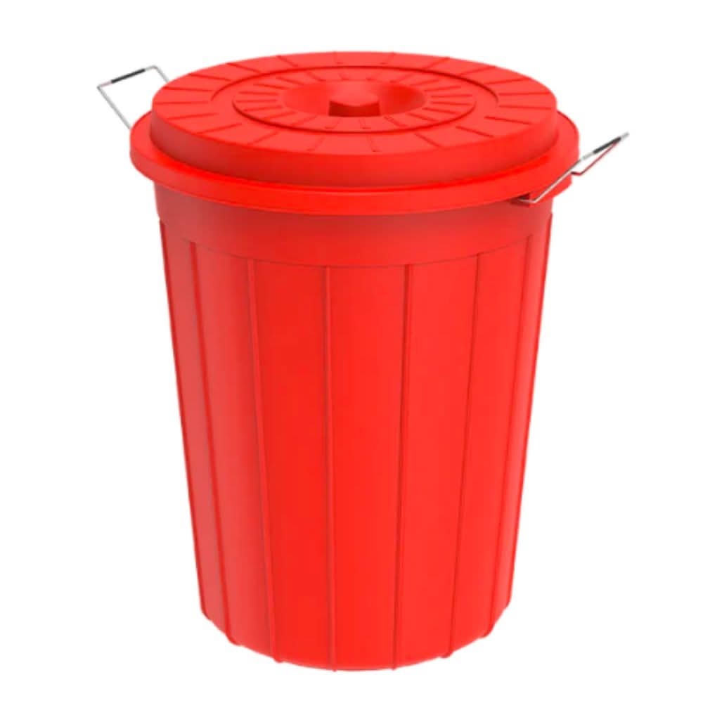 Cosmoplast Round Plastic Drums with Lid 100L