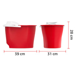Cosmoplast Mop Bucket with Squeezer 17L