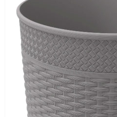 Cosmoplast Cedarattan Round Waste Basket 10L