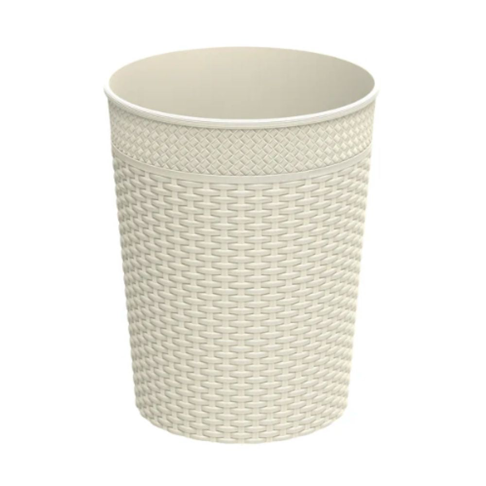 Cosmoplast Cedarattan Round Waste Basket 10L
