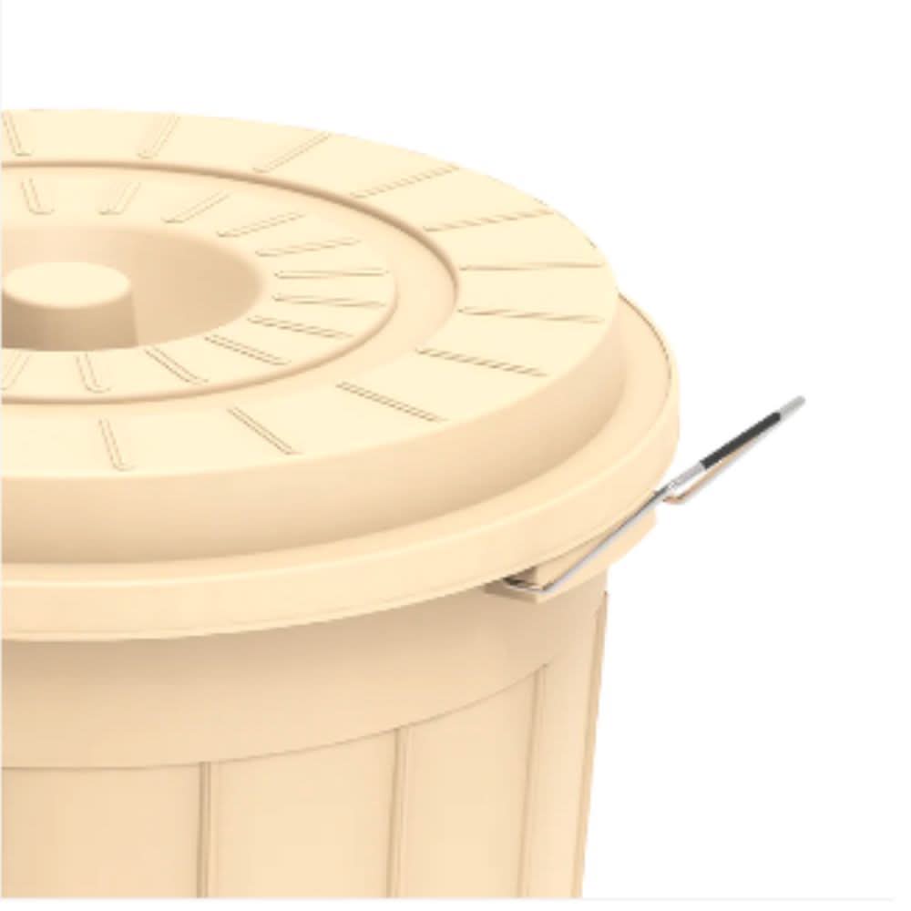 Cosmoplast Round Plastic Drums with Lid 30L
