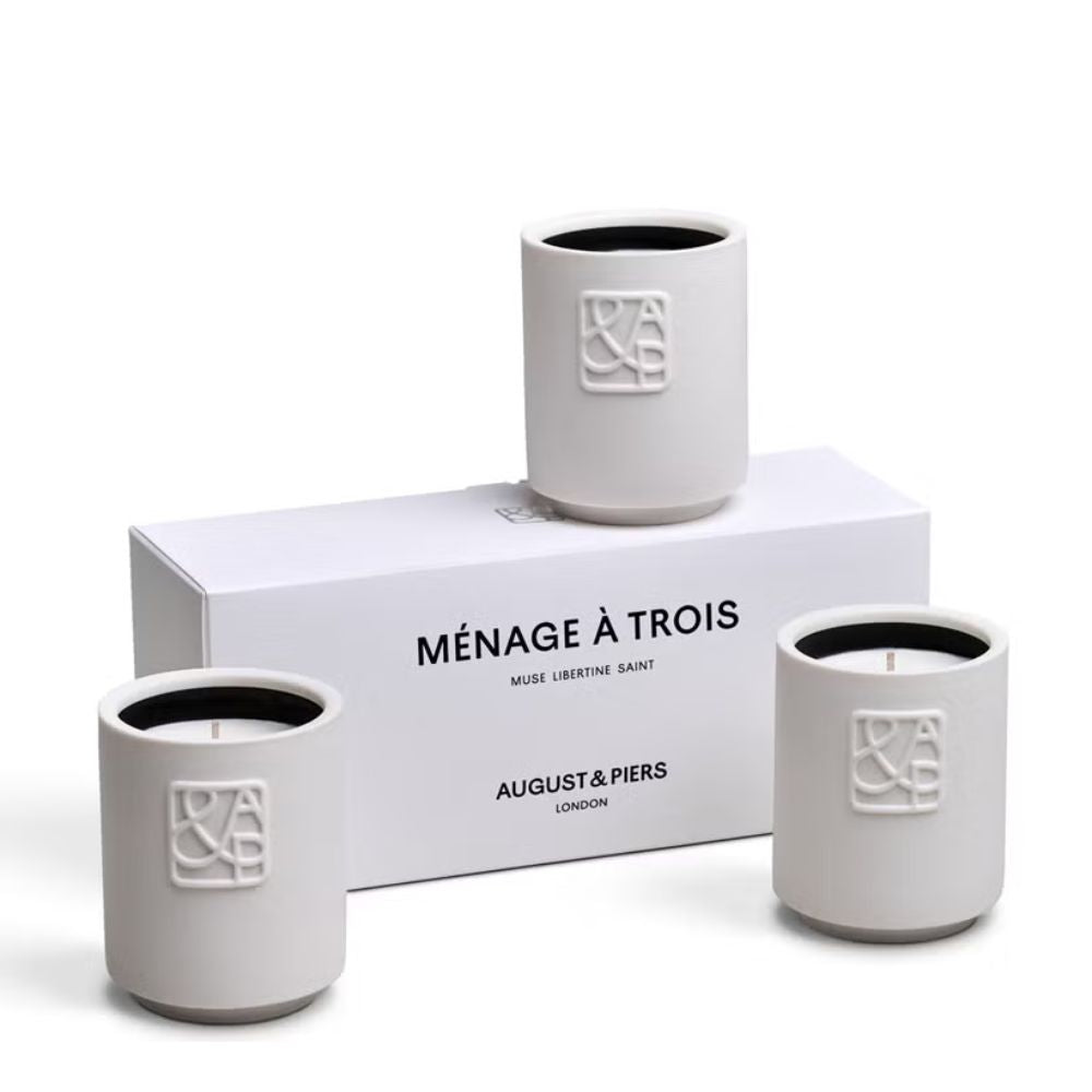 AUGUST&PIERS MΓ©nage Γ Trois 3x90g