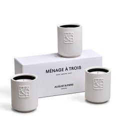 AUGUST&PIERS MΓ©nage Γ Trois 3x90g