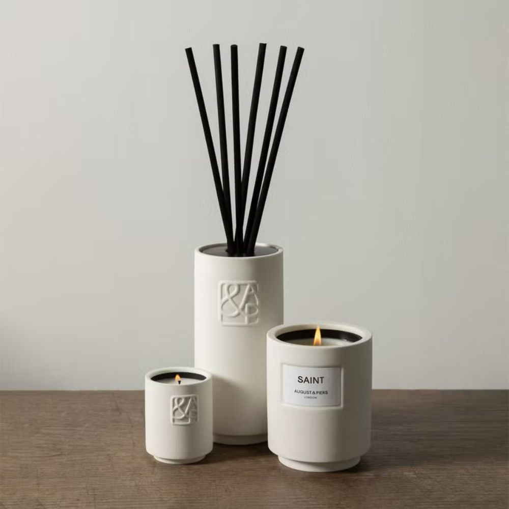 AUGUST&PIERS Saint Ceramic Diffuser Set 200ml