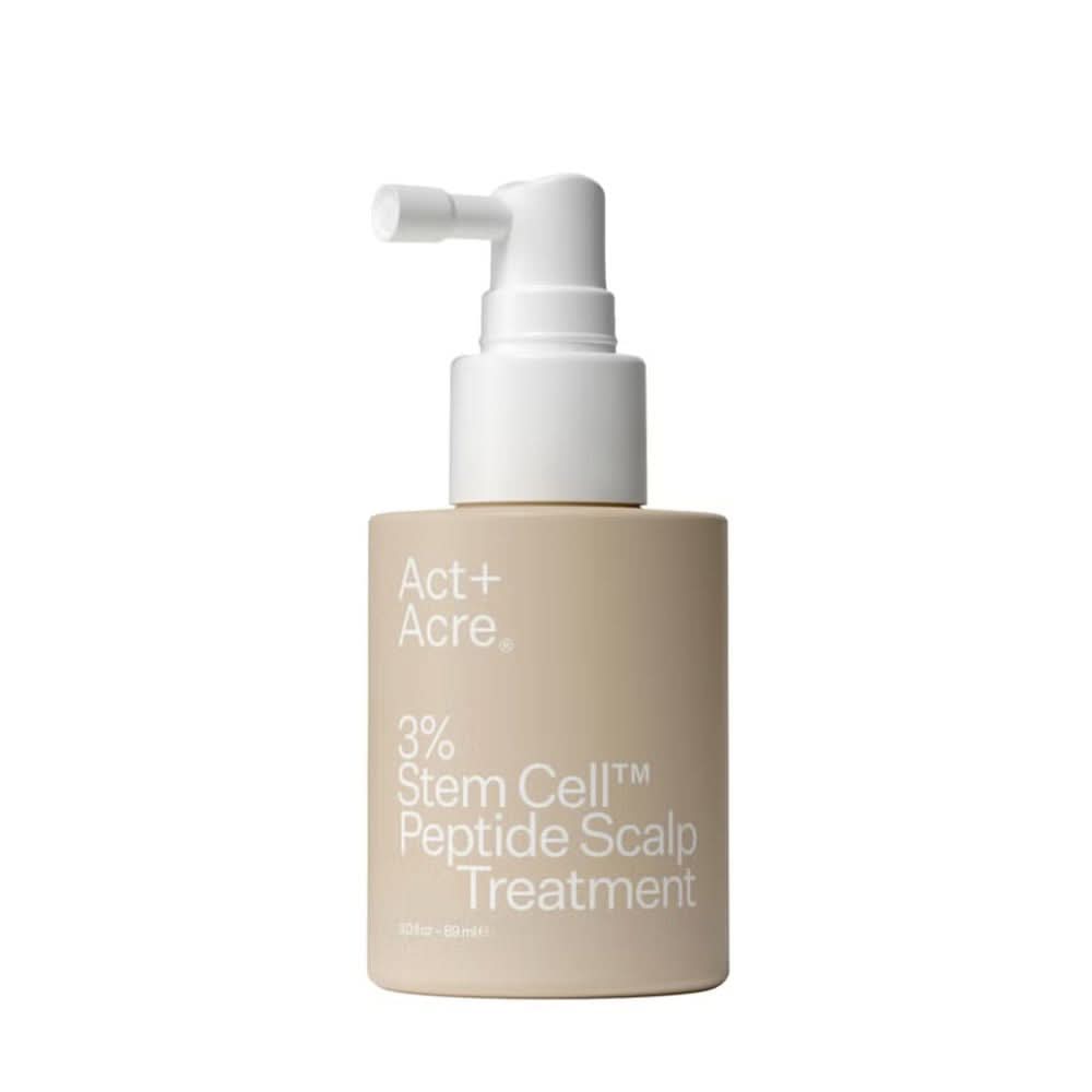 علاج فروة الرأس Act+Acre 3% Stem Cell Peptide H3-Grow+ Complex لعلاج ترقق الشعر وتحفيز نموه، 89 مل