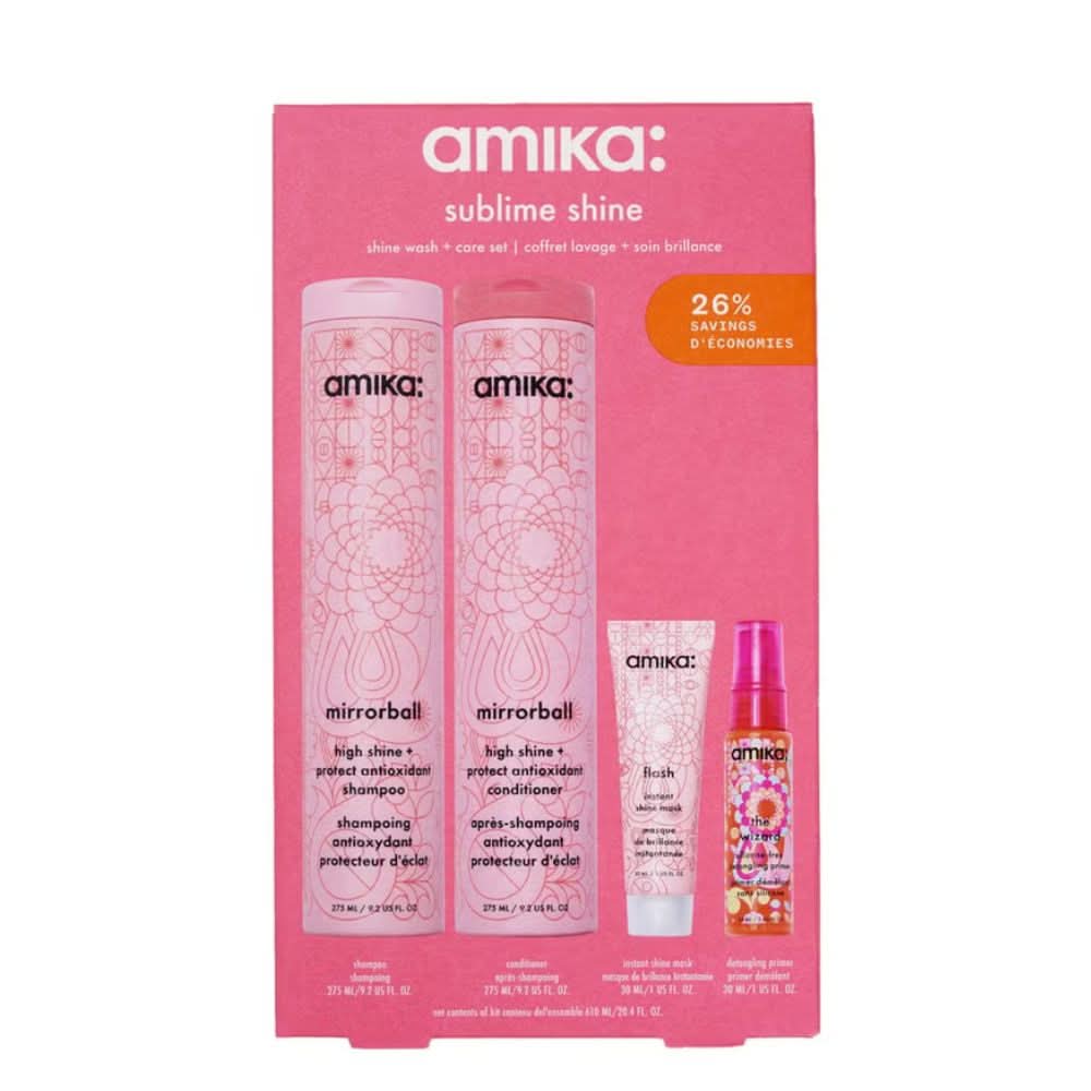 Amika Sublime Shine Wash and Care Set
