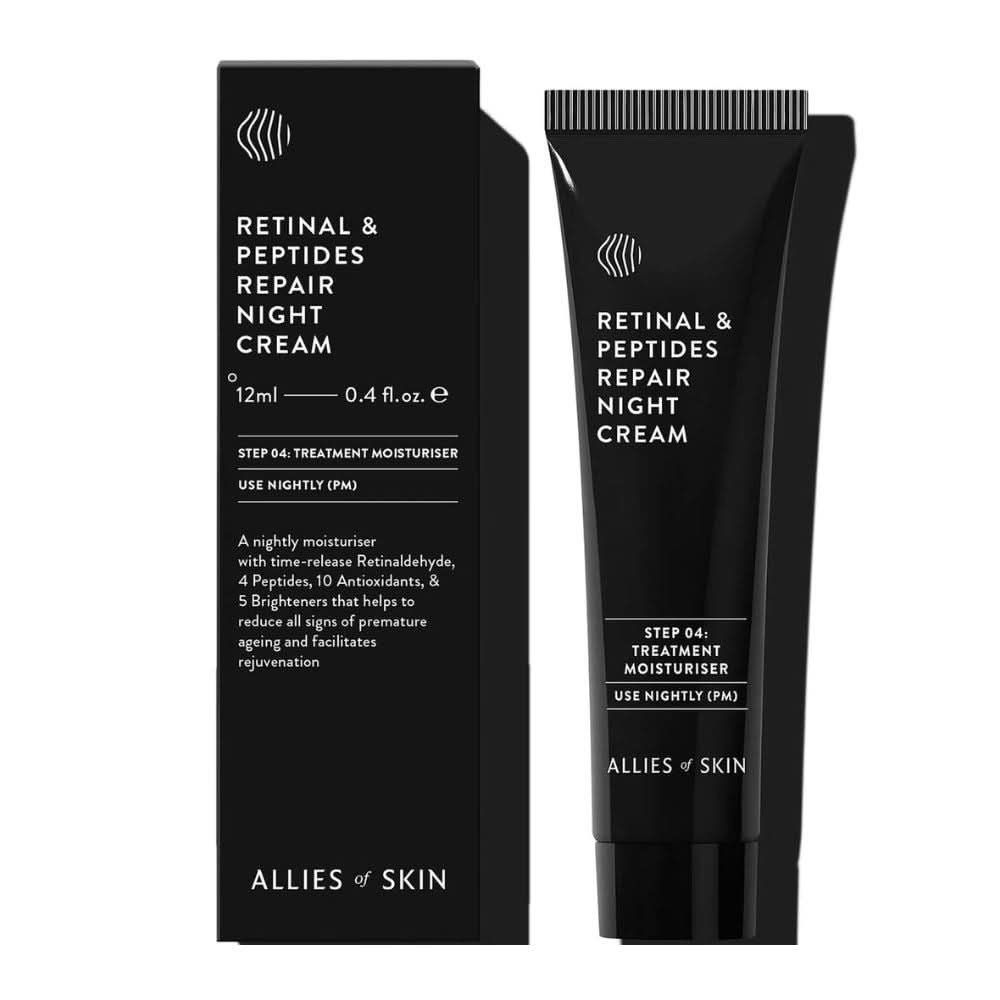 Allies of Skin Deluxe Retinal and Peptides Repair Night Cream 12ml