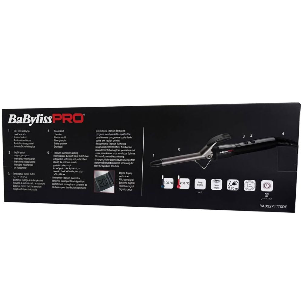 مكواة تجعيد الشعر الرقمية Babyliss PRO مقاس 16 مم