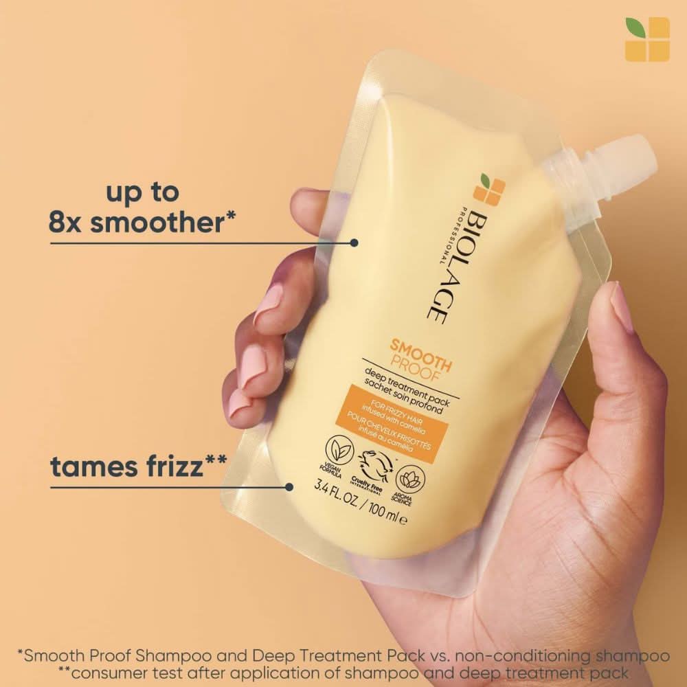 Biolage SmoothProof Deep Hair Treatment for Smoothing Frizzy Hair 100ml