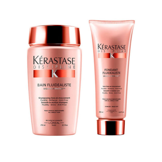 KΓ©rastase Discipline Bain Fluidealiste (250ml) and Fondant Fluidealiste (200ml)