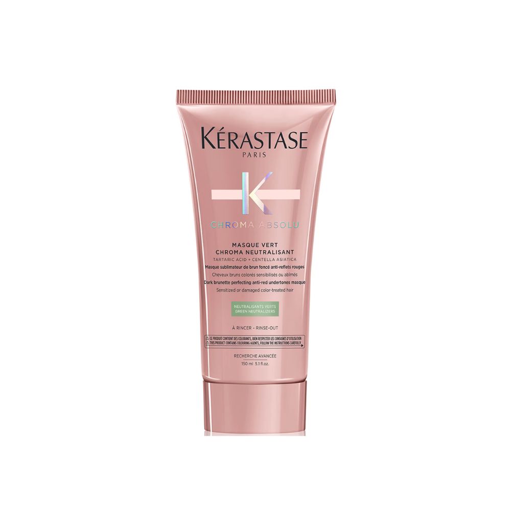 KΓ©rastase Chroma Absolu Masque Vert Chroma Neutralisant Hair Mask for Colour Vibrancy 150ml