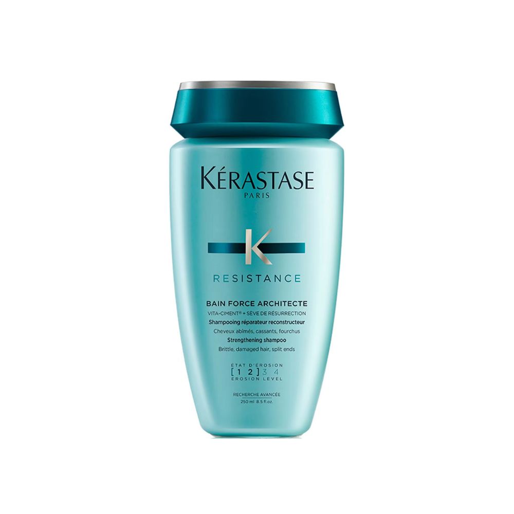 KΓ©rastase Resistance Force Architecte Daily Strengthening Shampoo for Damaged, Brittle Hair with Vita-Ciment Complex 250ml