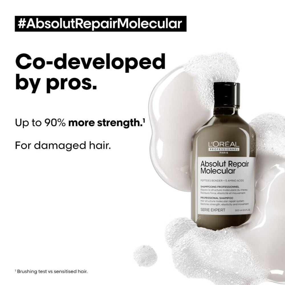 L'OrΓ©al Professionnel Absolut Repair Molecular Sulfate-Free Hair Shampoo 300ml
