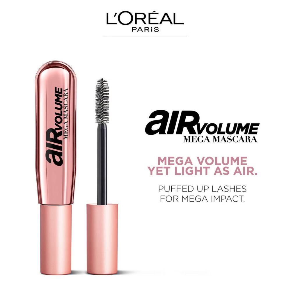 L'OrΓ©al Paris Air Volume Mega Mascara, Black - 1 Black