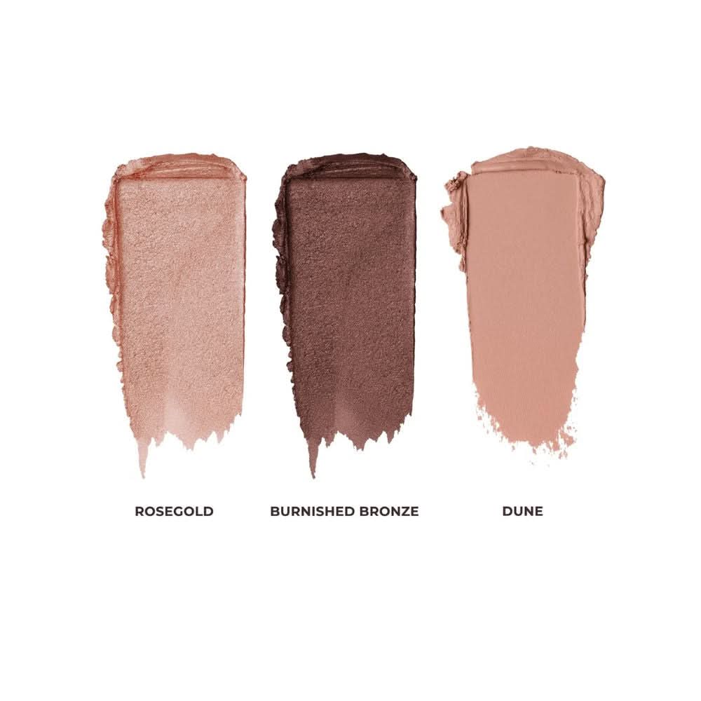 Laura Mercier Effortless Eyes Caviar Stick Eye Shadow Trio - Rosegold, Burnished Bronze, Dune