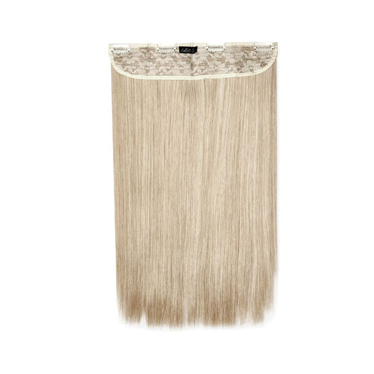 وصلات شعر لولابيلز السميكة ذات القطعة الواحدة بطول 18 بوصة والمثبتة بمشابك (ألوان متنوعة)