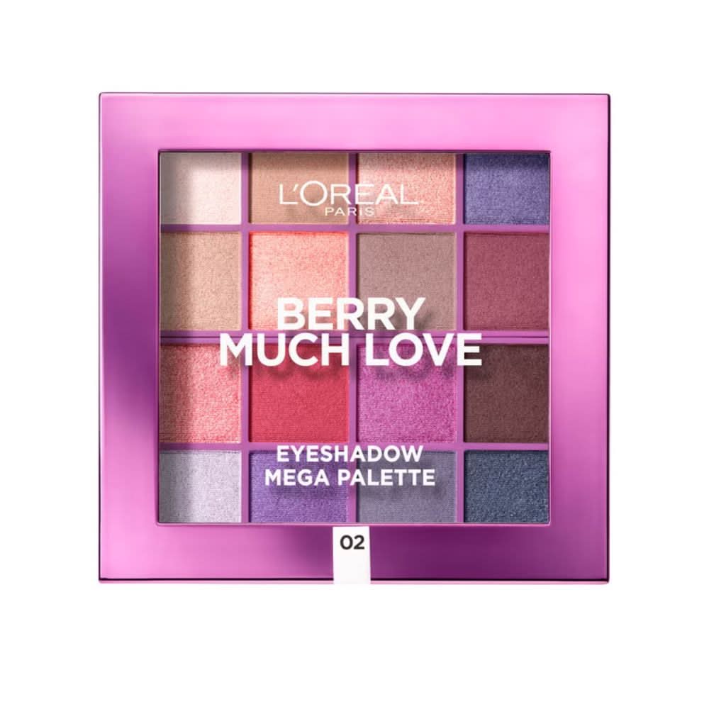 LโOrรฉal Paris Paradise Pastel Eyeshadow Palette - Berry Much