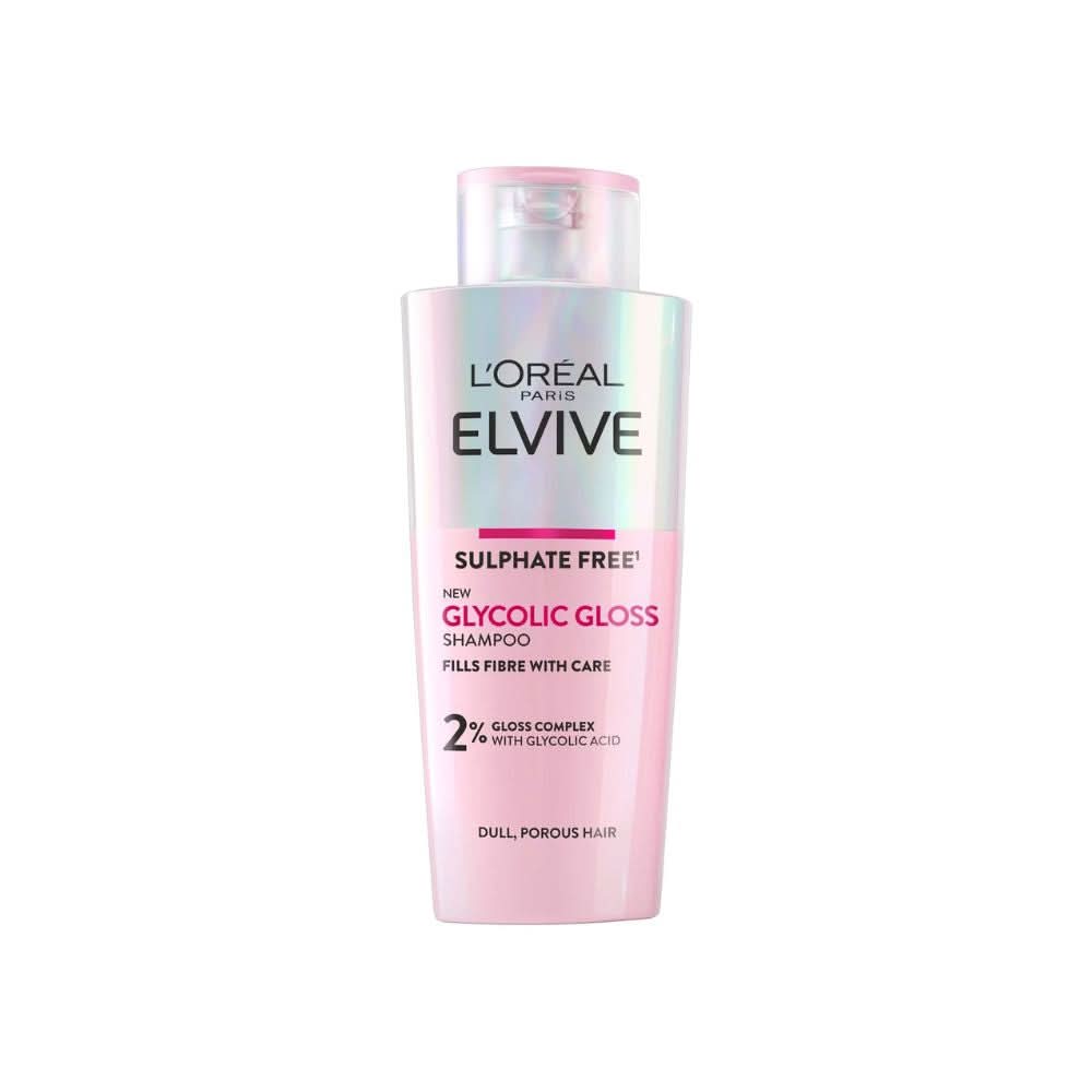 L'Orรฉal Paris Elvive Glycolic Gloss Shampoo and Conditioner Set for Dull Hair
