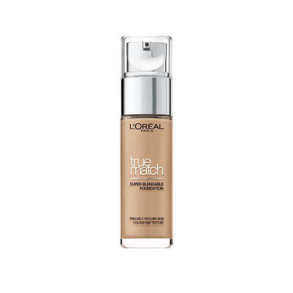 L'Orรฉal Paris True Match Liquid Foundation with SPF and Hyaluronic Acid 30ml (Various Shades)