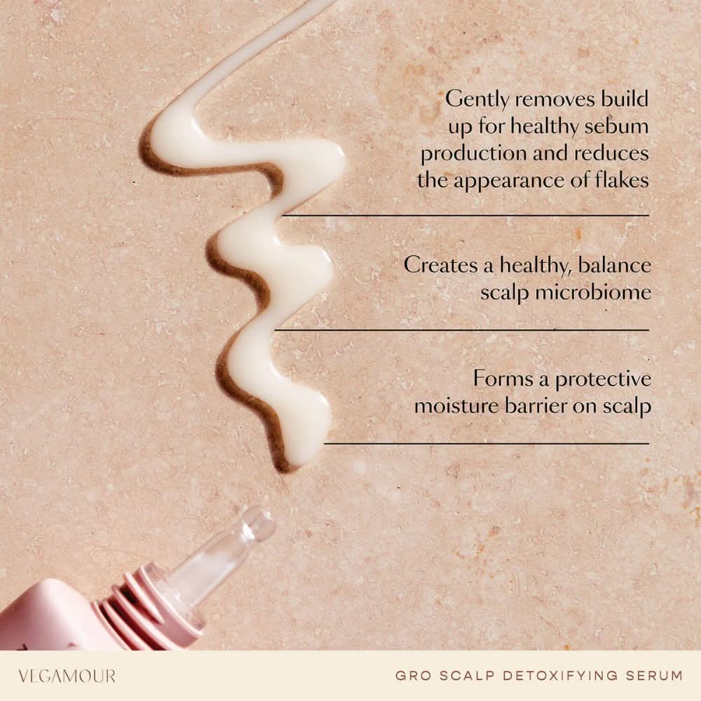 VEGAMOUR GRO Scalp Detox Clarifying Treatment for Dry, Flaky, Oily Scalp