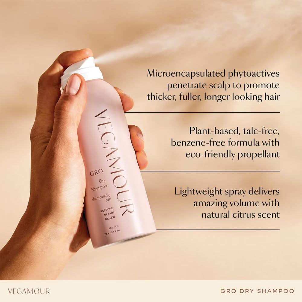 VEGAMOUR GRO Dry Shampoo for Thinning Hair