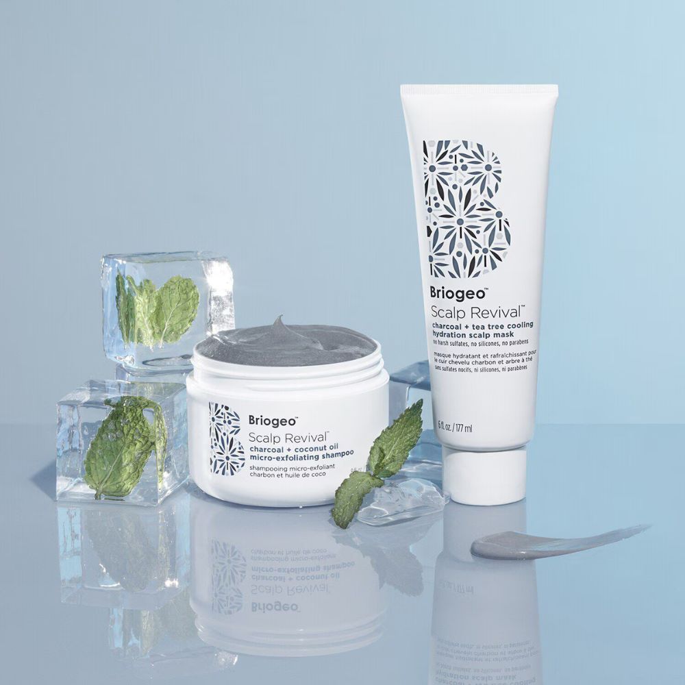 BRIOGEO Scalp Revivalβ’ Charcoal + Tea Tree Cooling Hydration Mask