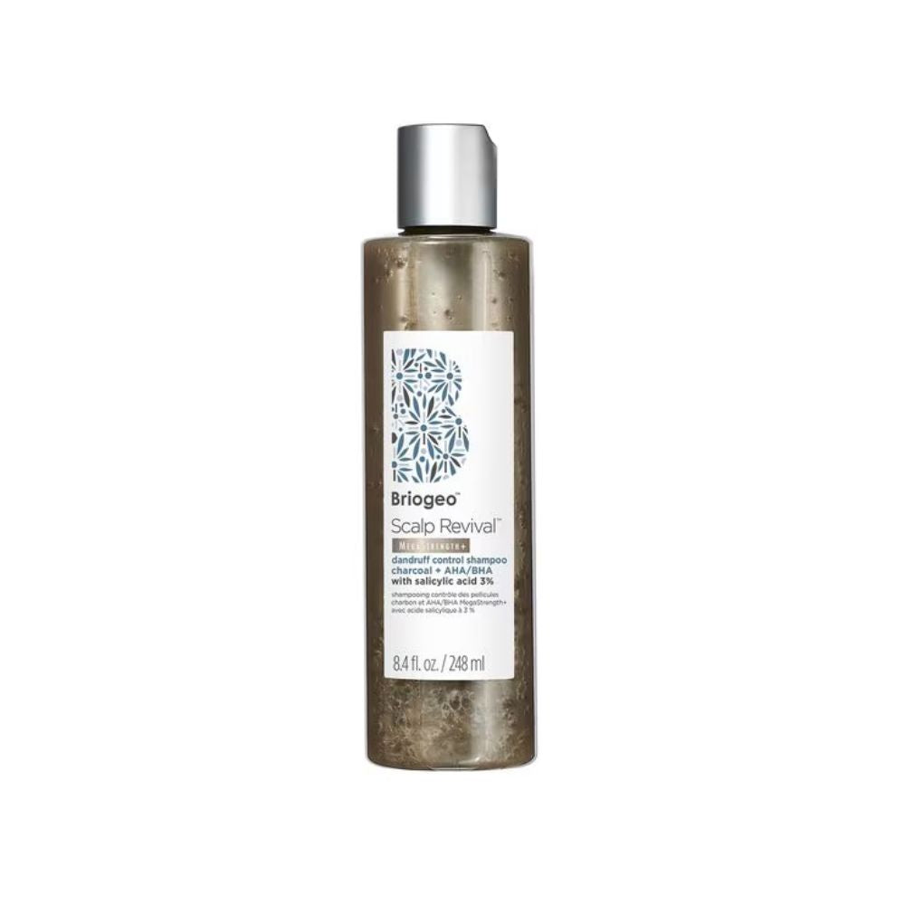 BRIOGEO MegaStrength+ Dandruff Control Shampoo Charcoal