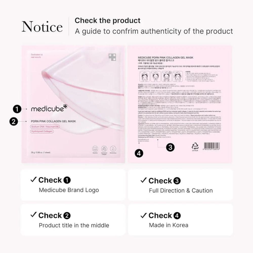 Medicube - PDRN Pink Collagen Gel Mask