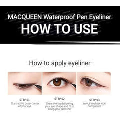 MACQUEEN - MQNY Waterproof Pen Eyeliner - 3 Colors