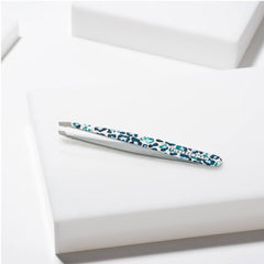 Tweezerman Slant Tweezer - Leopard Print