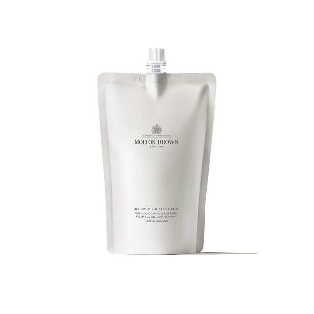 Molton Brown Delicious Rhubarb and Rose Fine Liquid Hand Wash Refill 400ml