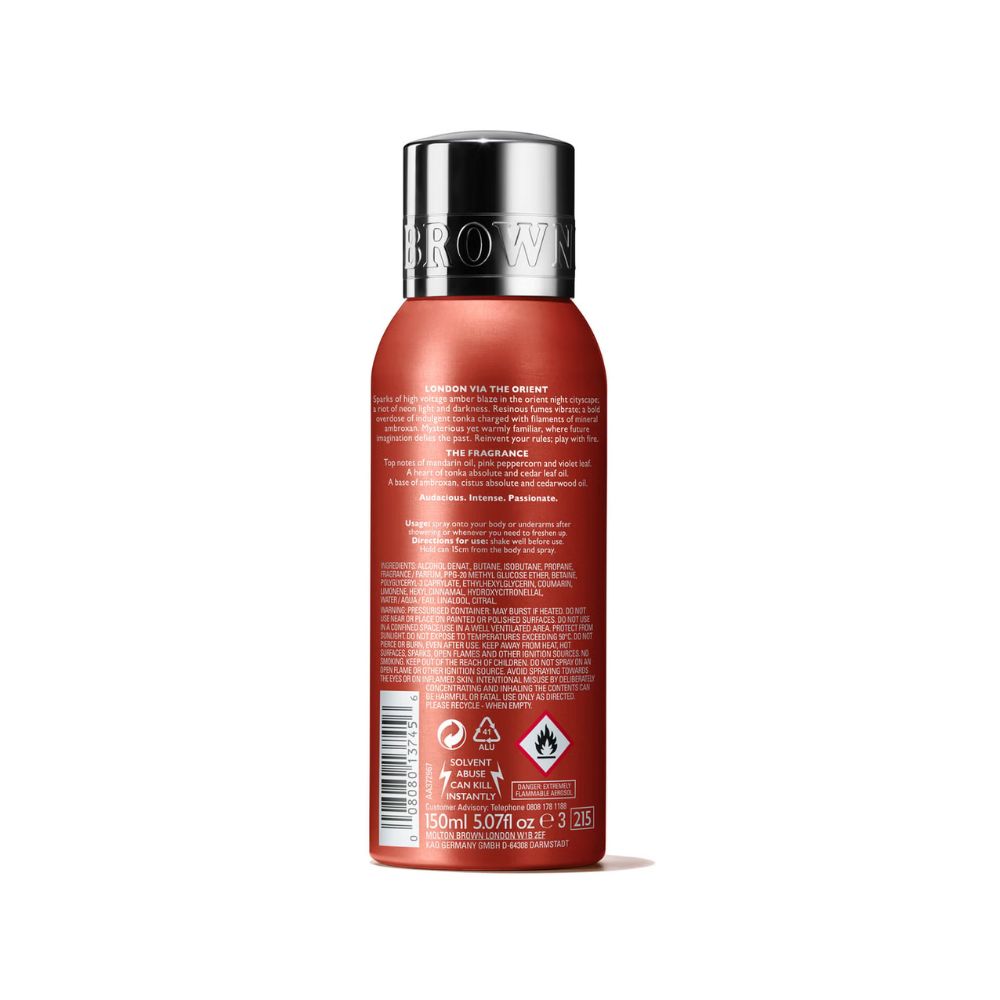 Molton Brown Neon Amber Spray Deodorant 150ml