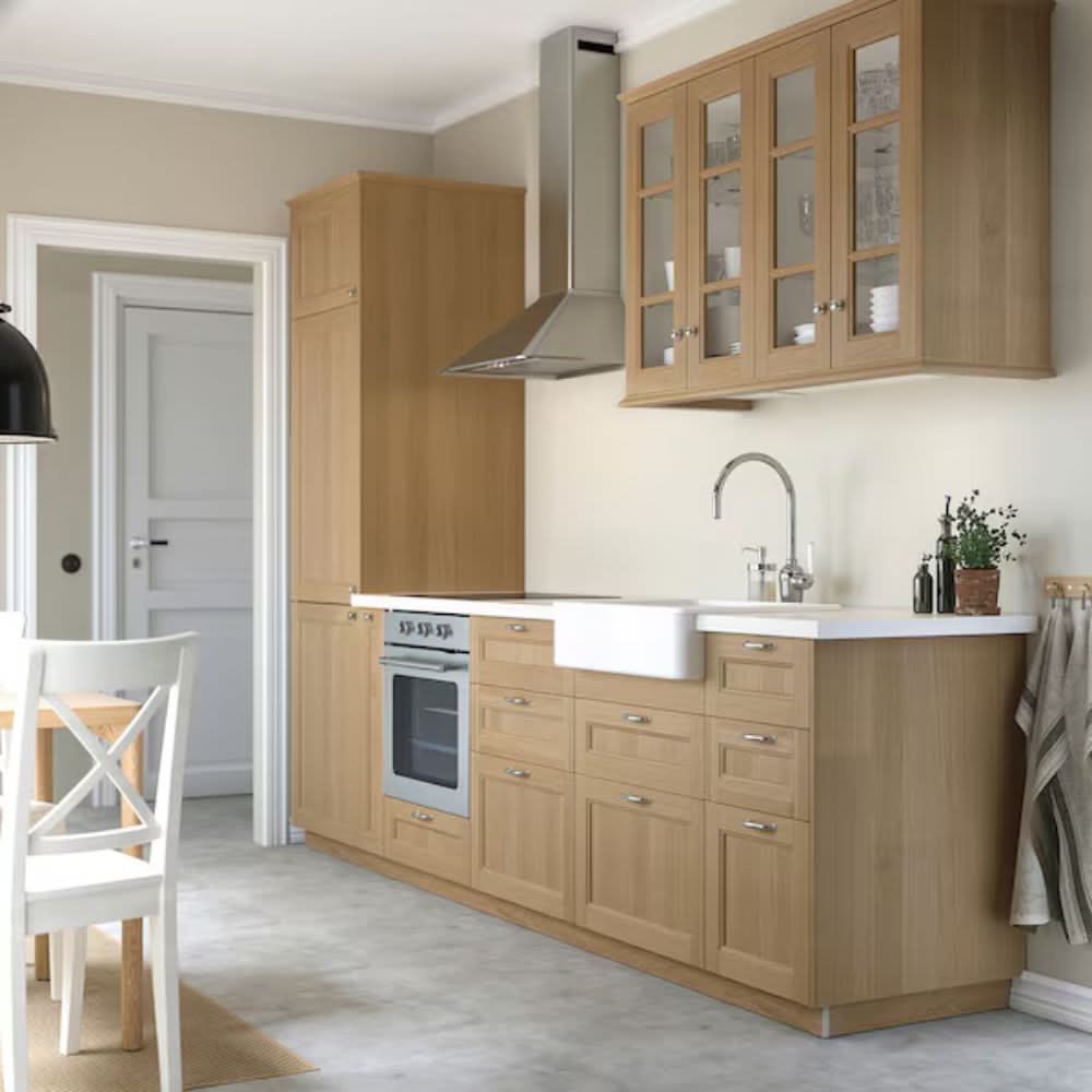IKEA VEDHAMN Door, oak, 60x200 cm