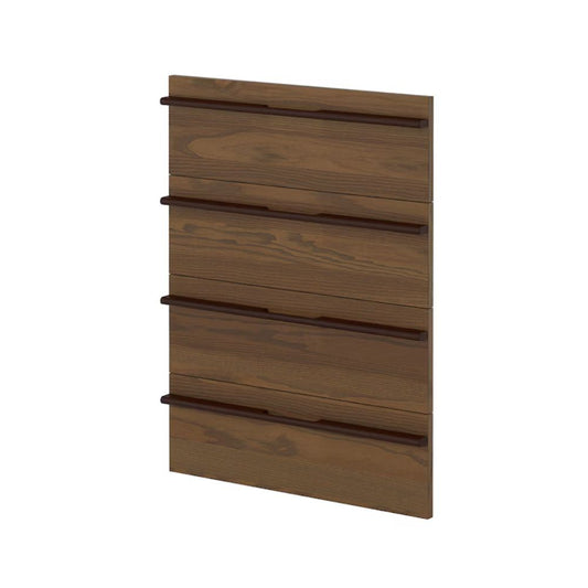 IKEA METOD 4 fronts for dishwasher, Stensta dark brown ash veneer, 60 cm