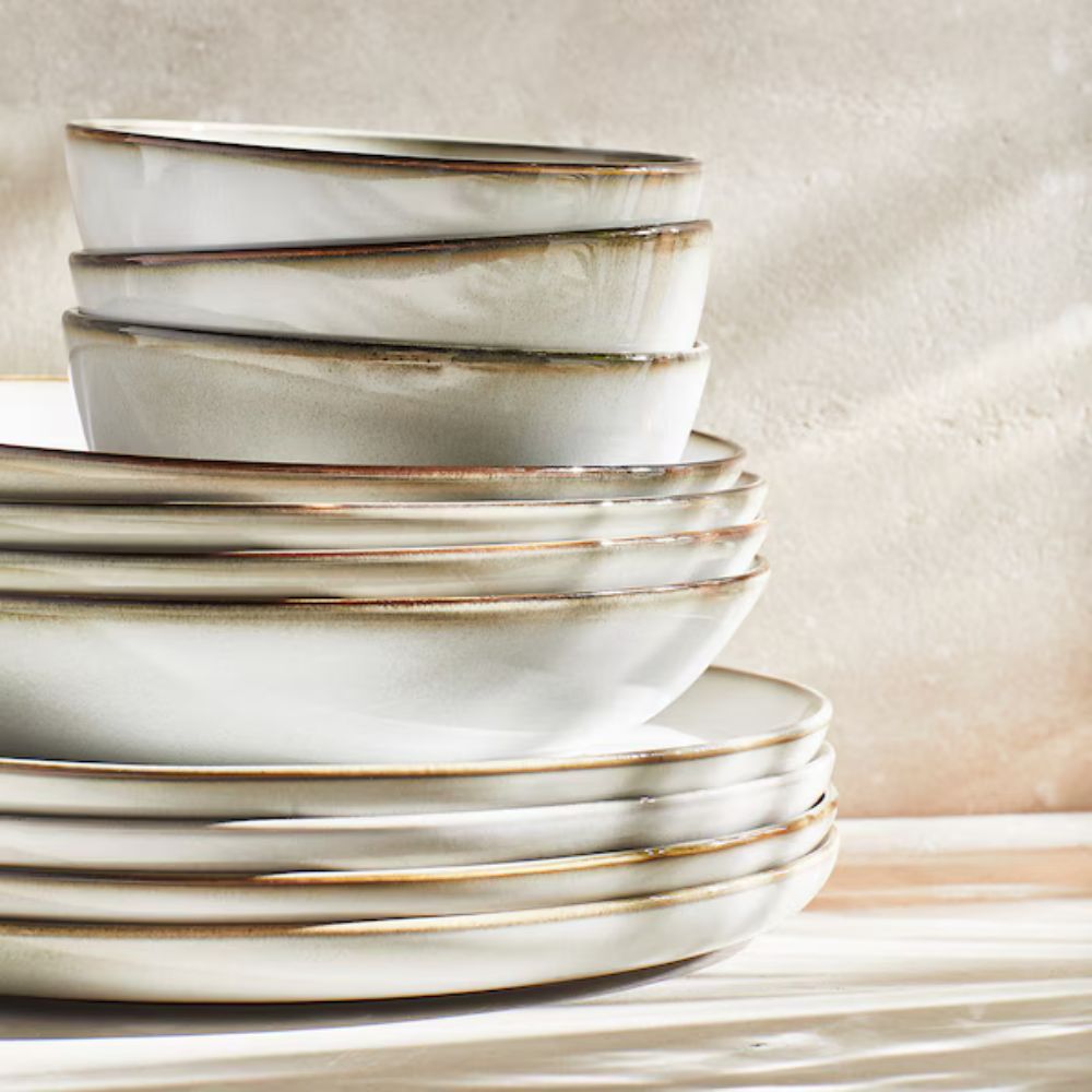 IKEA GLADELIG Plate, 25 cm, 4 Pack