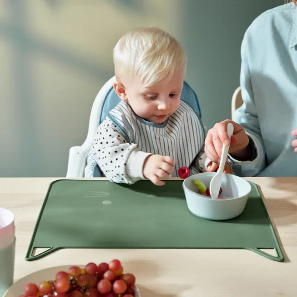 IKEA GULDVÄVARE Place mat, green, 30x40 cm