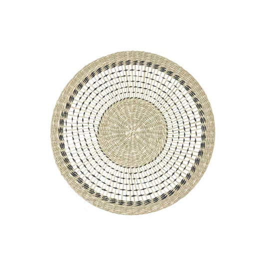 IKEA PENNFISK Place mat, natural/sedge handmade, 37 cm