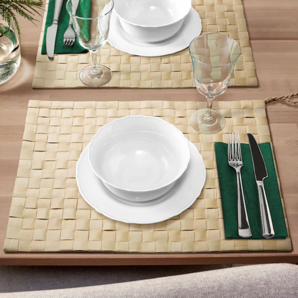 IKEA MΓVINN Place mat, handmade, 44x34 cm