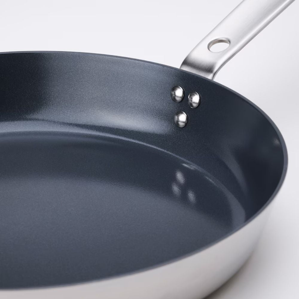 IKEA HEMKOMST 7-piece cookware set, stainless steel