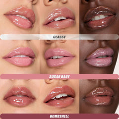 HUDA BEAUTY Glossiest Gloss Trio
