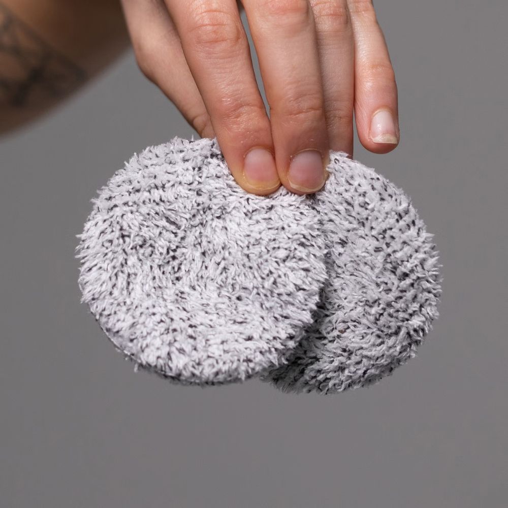 MAGNITONE Swipes 100% Microfibre Bamboo Makeup Remover Pads 6 Pack