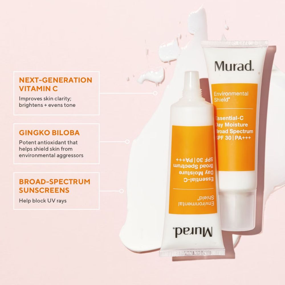 كريم موراد إسينشال سي النهاري المرطب واسع الطيف بعامل حماية من الشمس 30، 50 مل