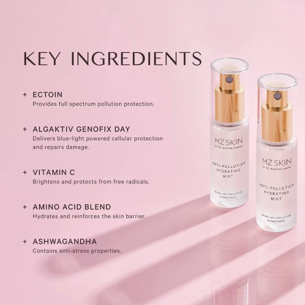MZ Skin Anti Pollution Hydrating Mist 75ml