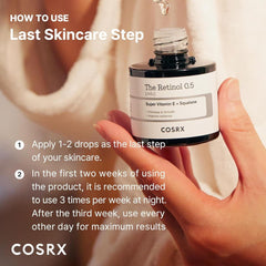 زيت الريتينول 0.5 من COSRX