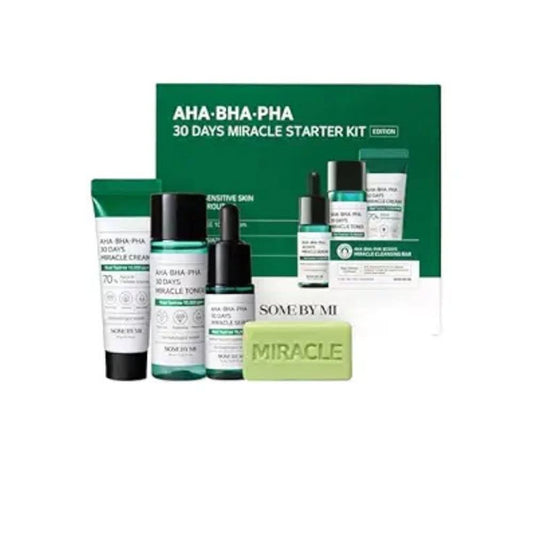 مجموعة محدودة من منتجات SOME BY MI - AHA، BHA، PHA، مجموعة بداية معجزة لمدة 30 يومًا